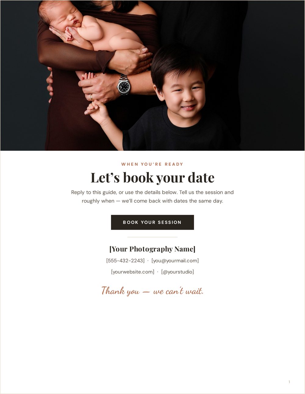 Next steps &mdash; how to book, where to find you