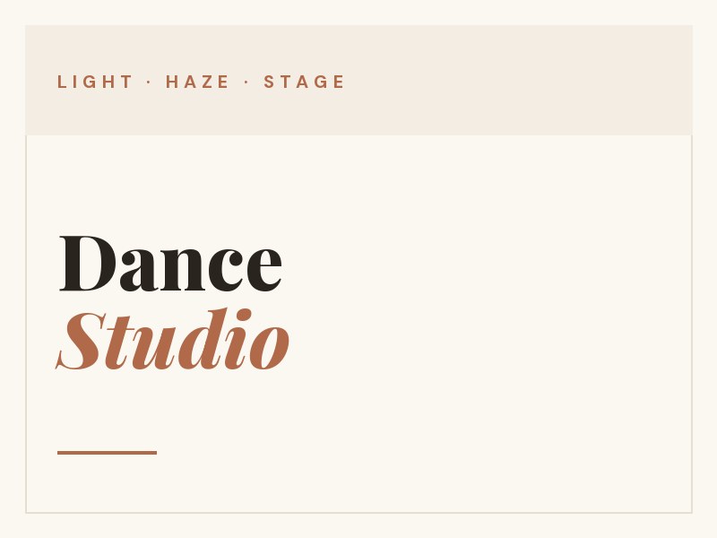 Dance Studio